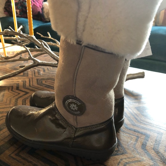 Winter Ciao Junior girls  boots made in Italy New - Picture 3 of 5